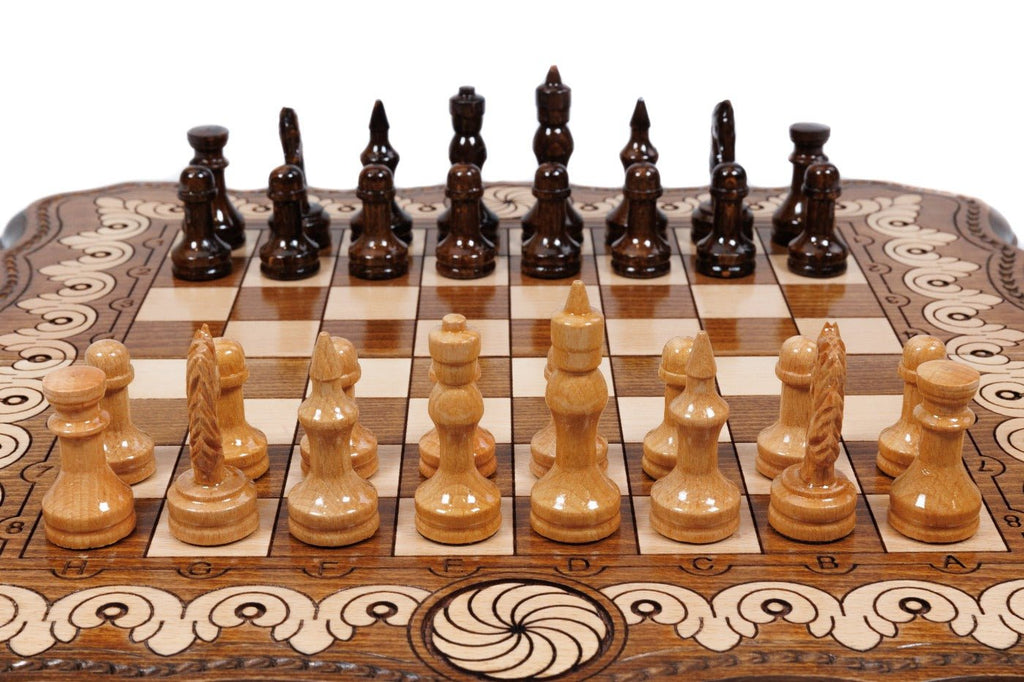 Armenian Eternity Chess & Backgammon Set 15.7" | 40 cm - Unumperfectus
