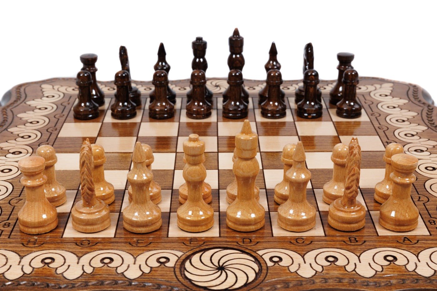 Armenian Eternity Chess & Backgammon Set 15.7" | 40 cm - Unumperfectus