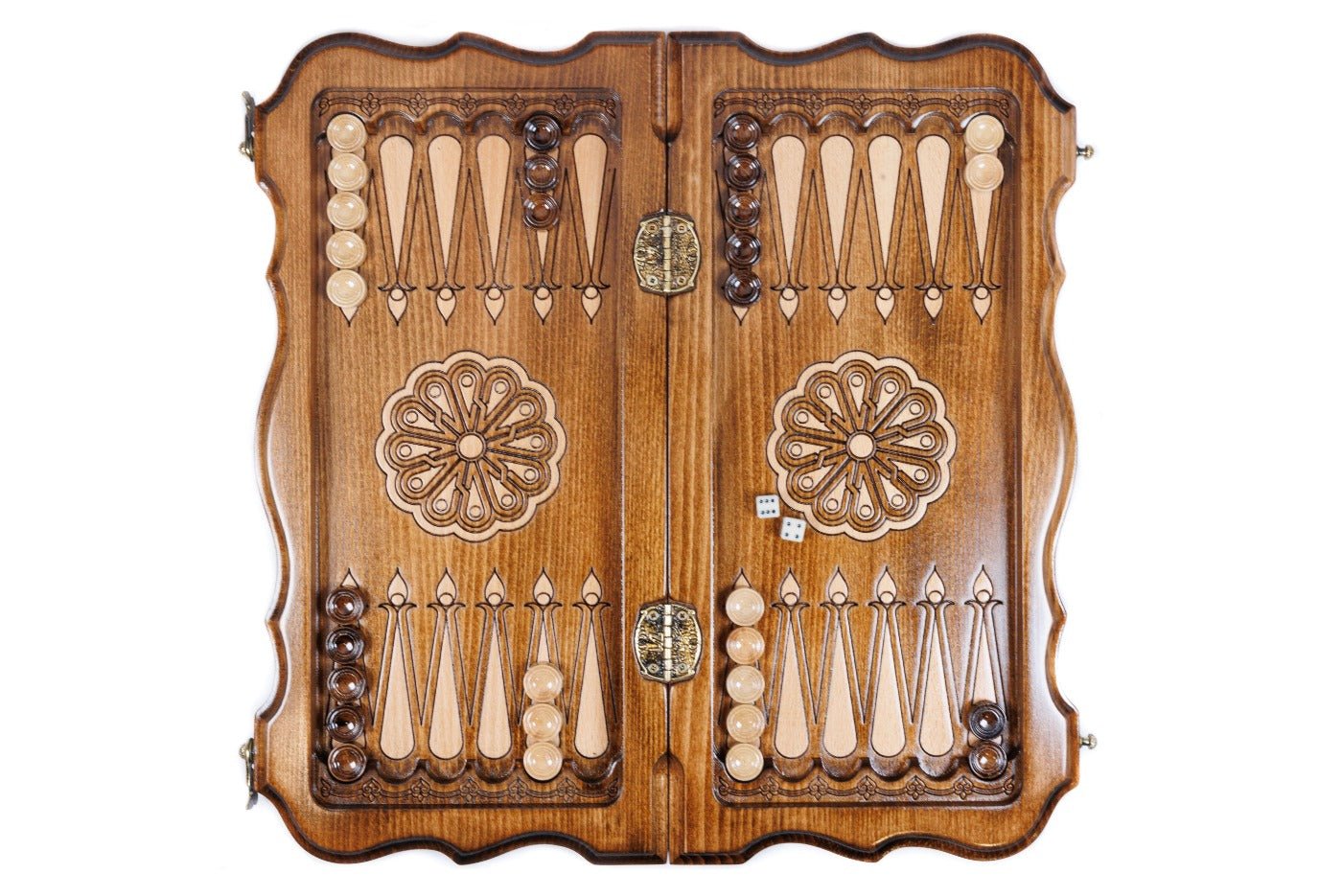 Armenian Eternity Chess & Backgammon Set 15.7" | 40 cm - Unumperfectus