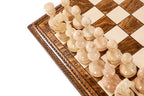 Box Style chess set - detail of the carved border