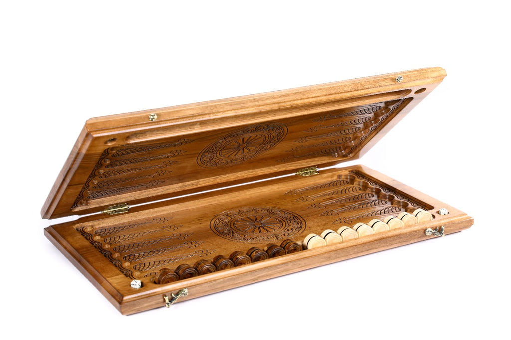 Backgammon Board - Eternity Symbol - Unumperfectus