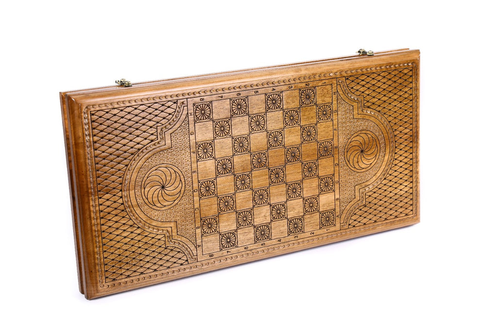 Backgammon Board - Eternity Symbol - Unumperfectus