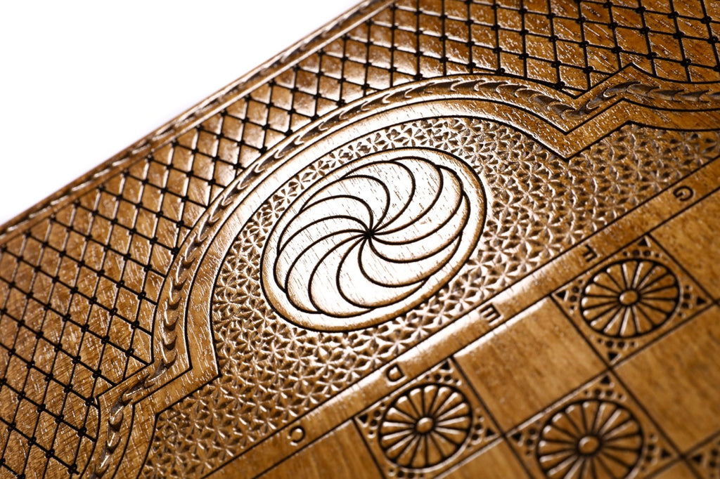 Backgammon Board - Eternity Symbol - Unumperfectus