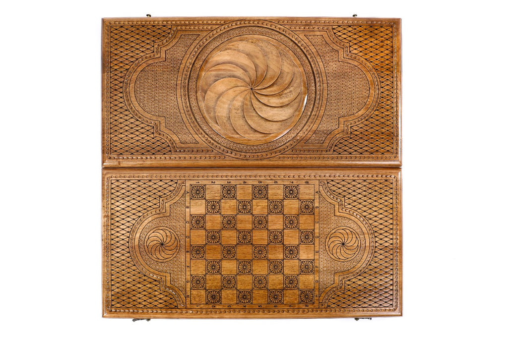 Backgammon Board - Eternity Symbol - Unumperfectus