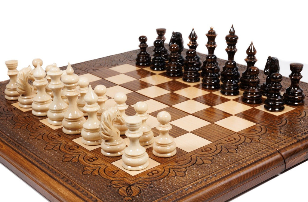 Handcrafted Armenian chess board elegant timeless style