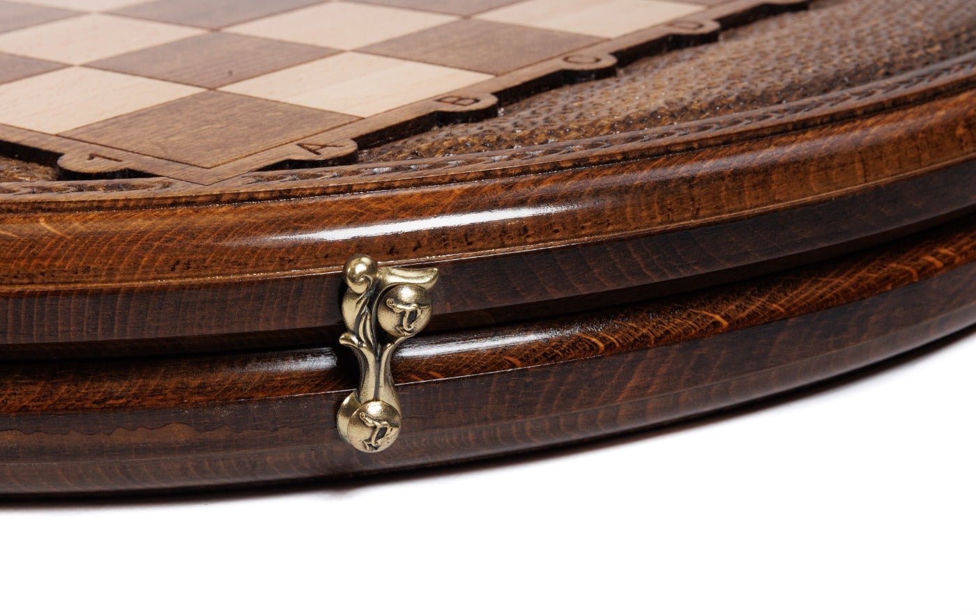 Wooden Chess Set - Circular 50 cm | 19.7" - Unumperfectus