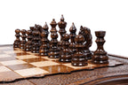 Chess Set with Mount Ararat Wooden Board