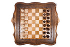 Chess Set with Mount Ararat Wooden Board