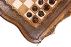 Chess Set with Mount Ararat Wooden Board