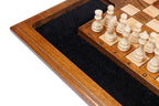 Carved Eternity chess set - carrying case included
