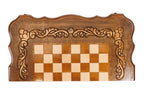 Ornamental Classic Chess Set & Backgammon Board 23.6" | 60 cm - LionLaurel