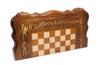 Ornamental Classic Chess Set & Backgammon Board 23.6" | 60 cm - LionLaurel