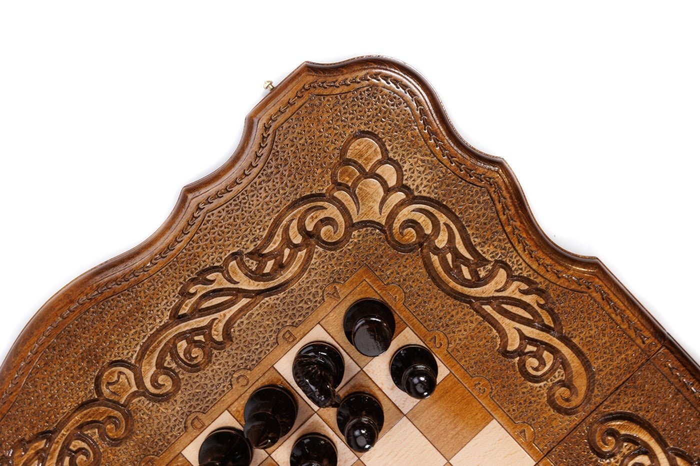 Ornamental Classic Chess Set & Backgammon Board 23.6" | 60 cm - LionLaurel