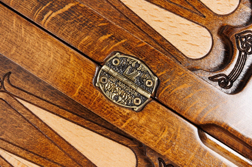 Ornamental Classic Chess Set & Backgammon Board 23.6" | 60 cm - LionLaurel