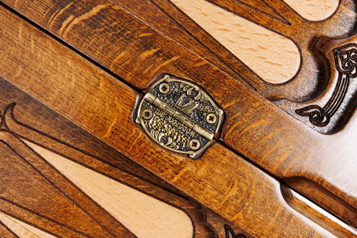 Ornamental Classic Chess Set & Backgammon Board 23.6" | 60 cm - LionLaurel