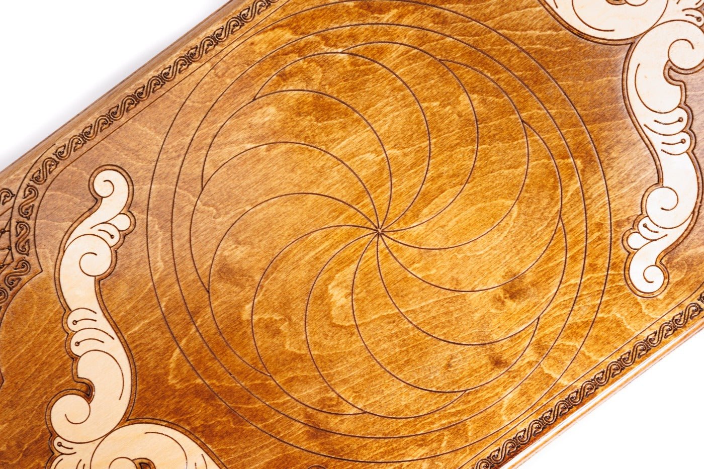 Wooden Backgammon Board Eternity 23.6" | 60 cm - Unumperfectus