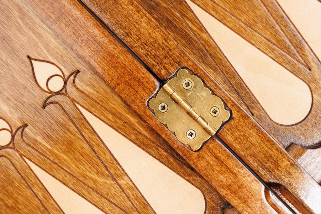 Wooden Backgammon Board Eternity 23.6" | 60 cm - Unumperfectus