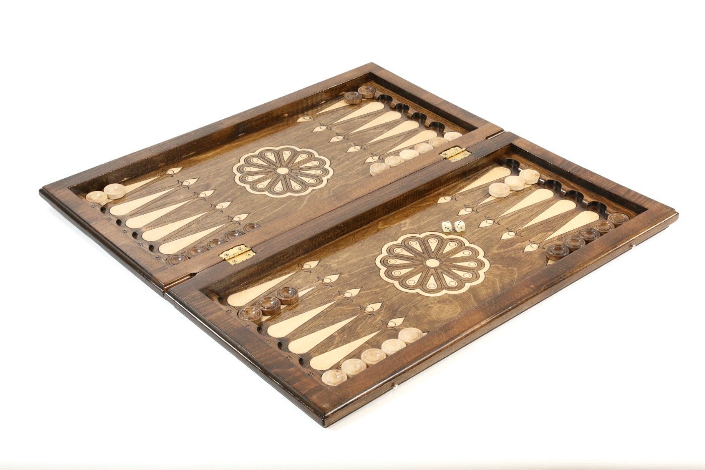 Wooden Backgammon Board Classic 23.6" | 60 cm - Unumperfectus