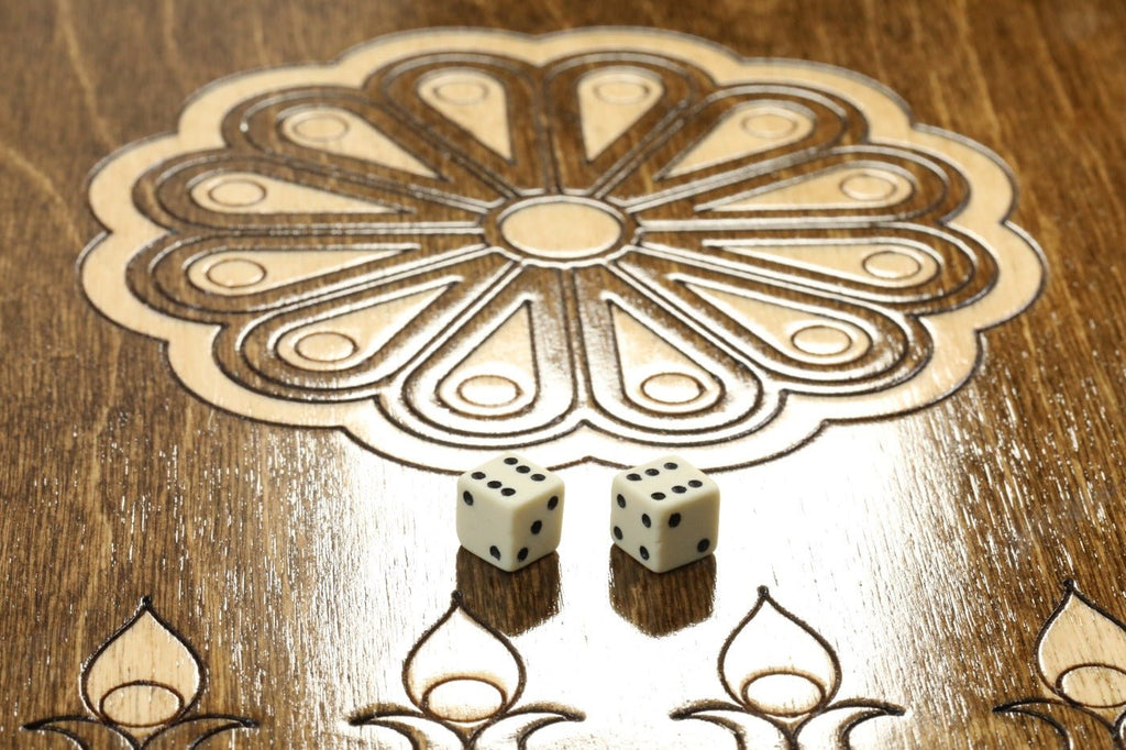 Wooden Backgammon Board Classic 23.6" | 60 cm - Unumperfectus