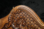 Noah Mount Ararat backgammon board - playing pieces and dice arranged on the board