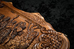 Noah Mount Ararat backgammon board - angled view