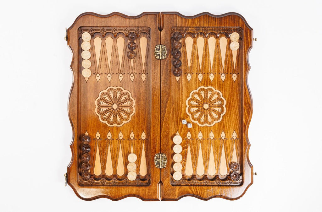 Eternity Chess Set & Backgammon Board 19.7" | 50 cm - Unumperfectus