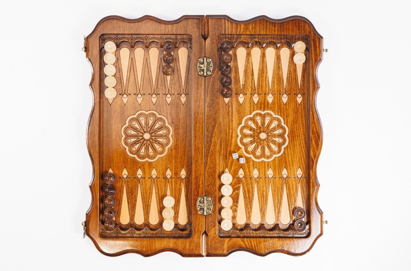 Eternity Chess Set & Backgammon Board 19.7" | 50 cm - Unumperfectus