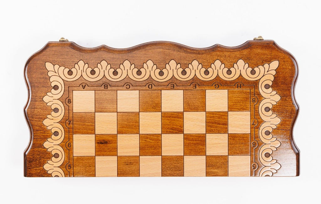 Eternity Chess Set & Backgammon Board 19.7" | 50 cm - Unumperfectus