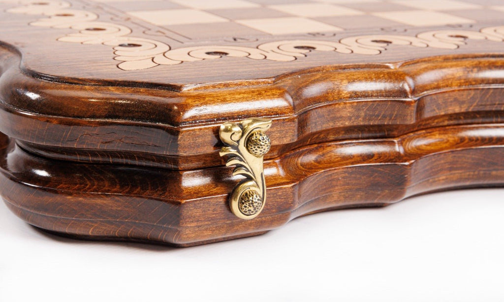 Eternity Chess Set & Backgammon Board 19.7" | 50 cm - Unumperfectus