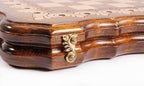 Eternity chess and backgammon set - board surface detail
