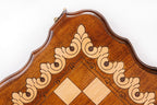 Eternity chess and backgammon set - detail of the carved border