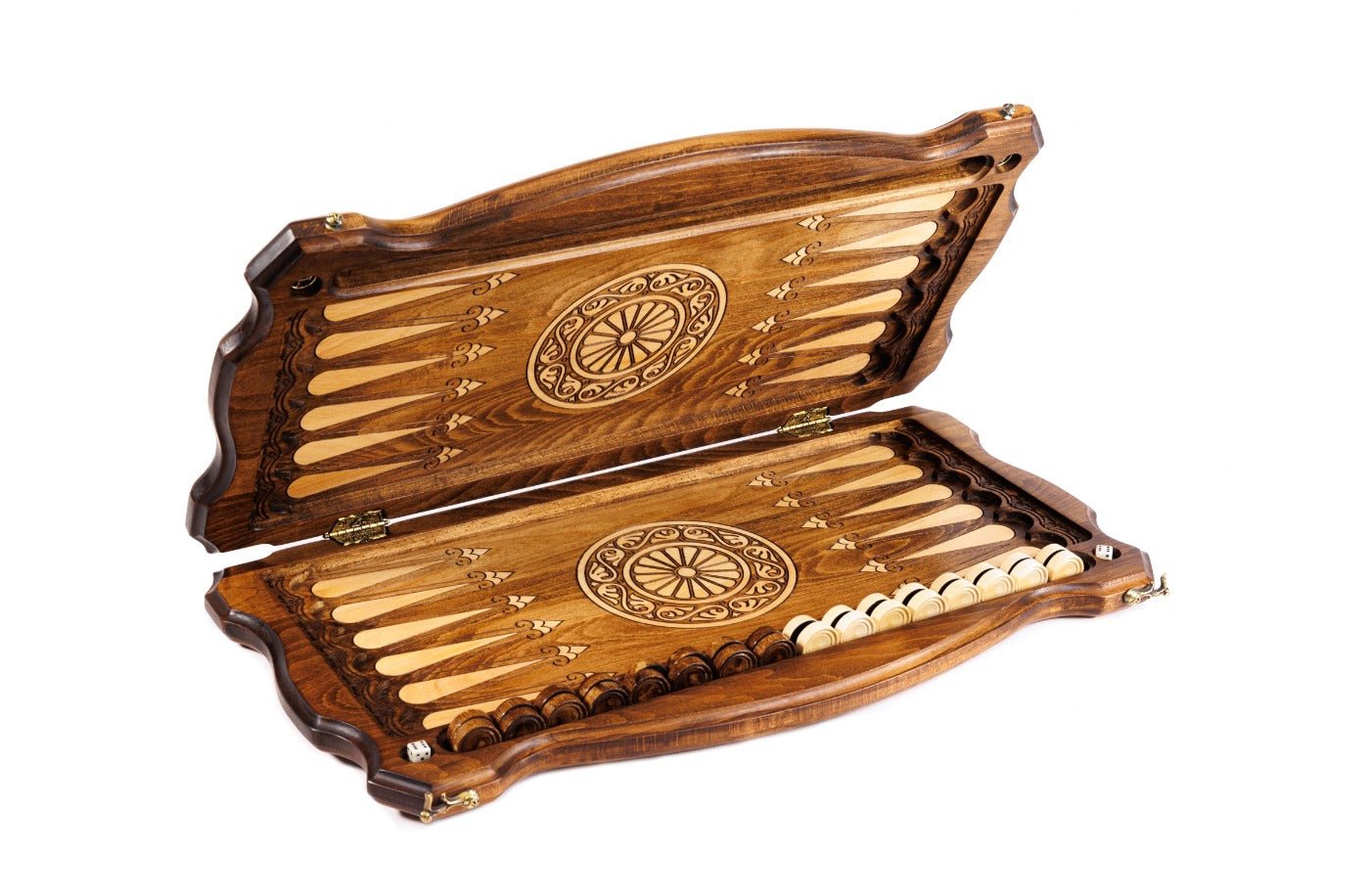 Backgammon Board - Pomegranate - Unumperfectus