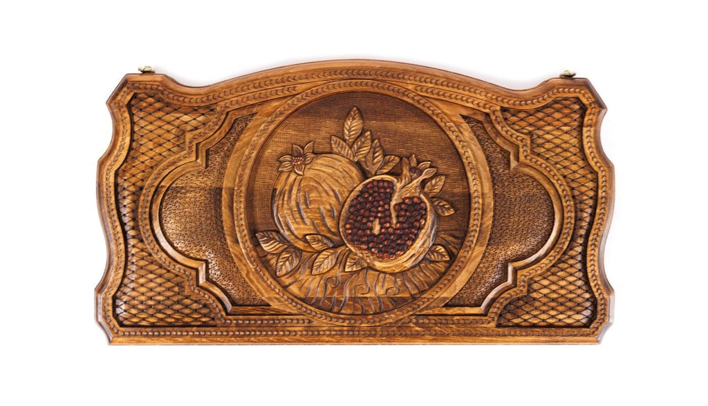 Backgammon Board - Pomegranate - Unumperfectus