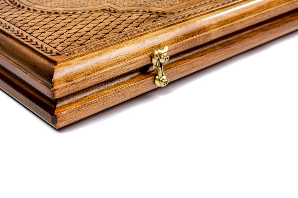 Backgammon Board - Tree With Epoxy - Unumperfectus