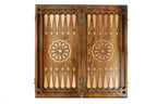 Ornamental Classic backgammon board - side profile showing the craftsmanship