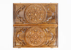 Ornamental Two Sided backgammon board in wood by Hrachya Ohanyan