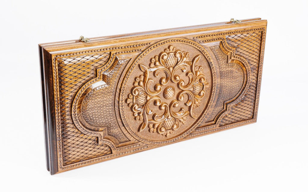 Backgammon Board - Ornamental Two-Sided - Unumperfectus
