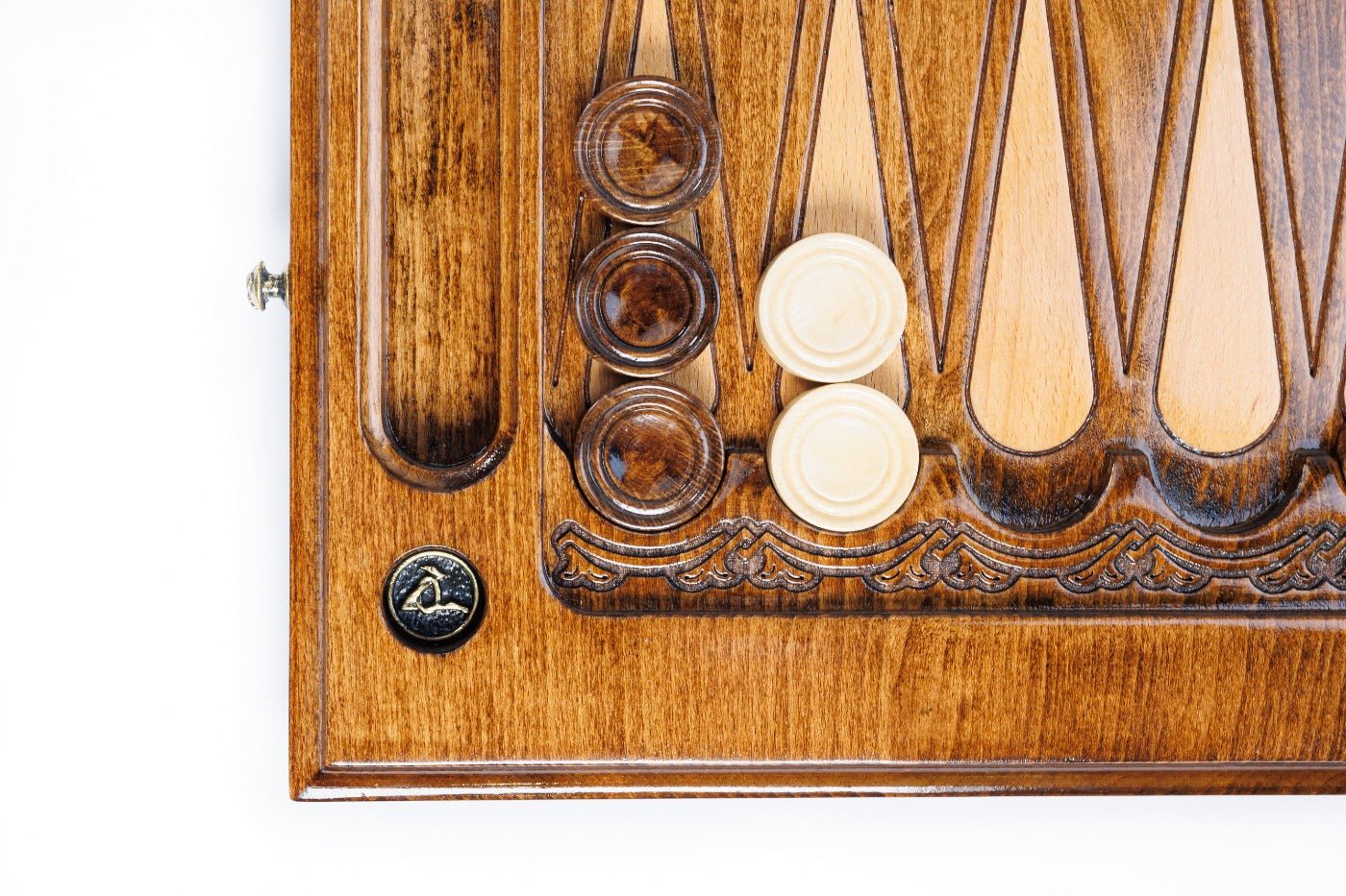 Backgammon Board - Ornamental Two-Sided - Unumperfectus