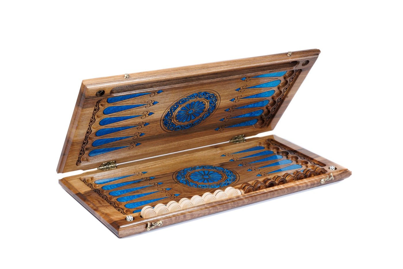 Backgammon Board - Painting & Epoxy - Unumperfectus