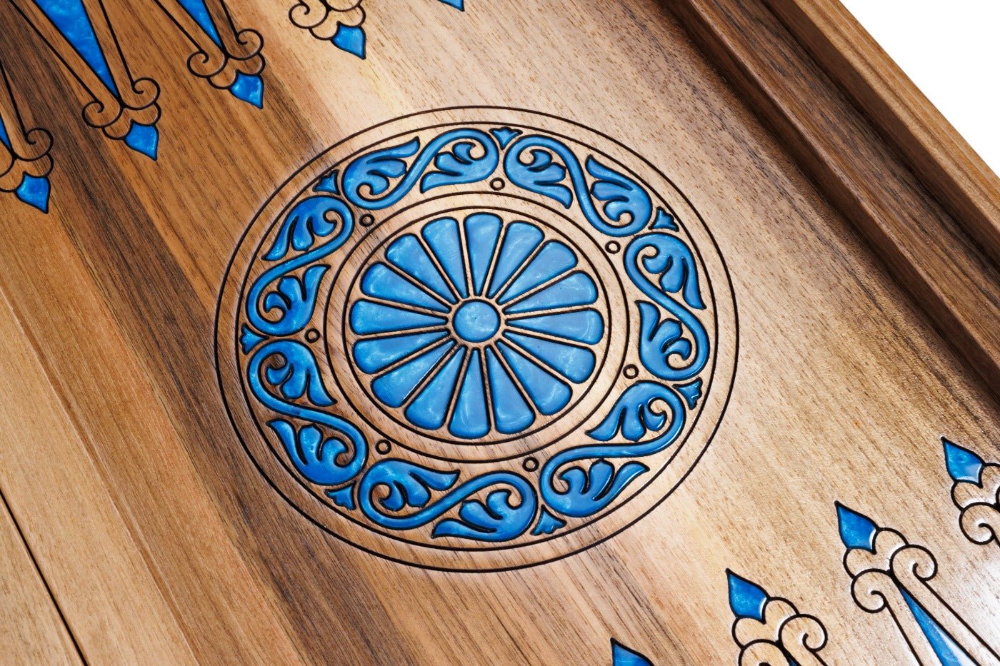 Backgammon Board - Painting & Epoxy - Unumperfectus