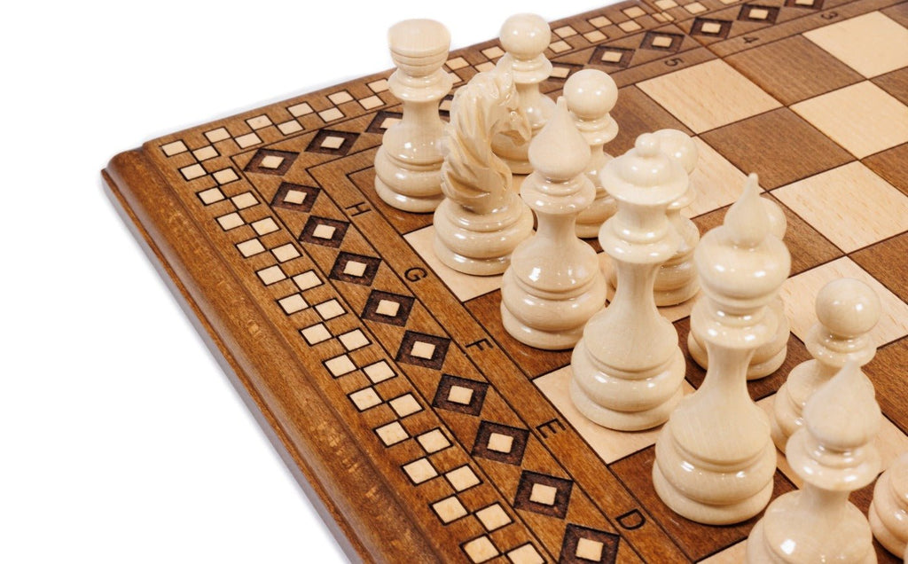Armenian Carpet Chess Set & Backgammon 40 cm | 15.7" - Unumperfectus