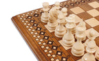 Armenian Carpet chess and backgammon set - carrying case included