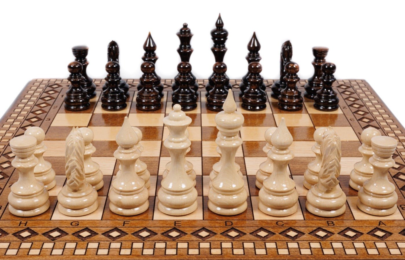 Armenian Carpet Chess Set & Backgammon 40 cm | 15.7" - Unumperfectus