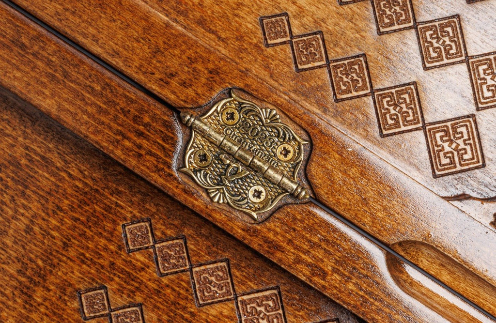 Armenian Carpet Chess Set & Backgammon 40 cm | 15.7" - Unumperfectus