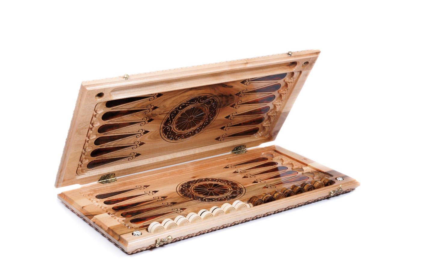 Backgammon Board - Bull & Horse Epoxy - Unumperfectus