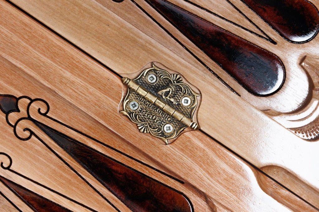 Backgammon Board - Bull & Horse Epoxy - Unumperfectus