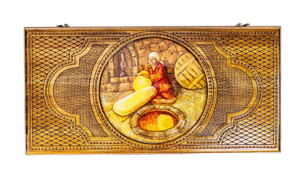 Backgammon Board - Painting - Unumperfectus
