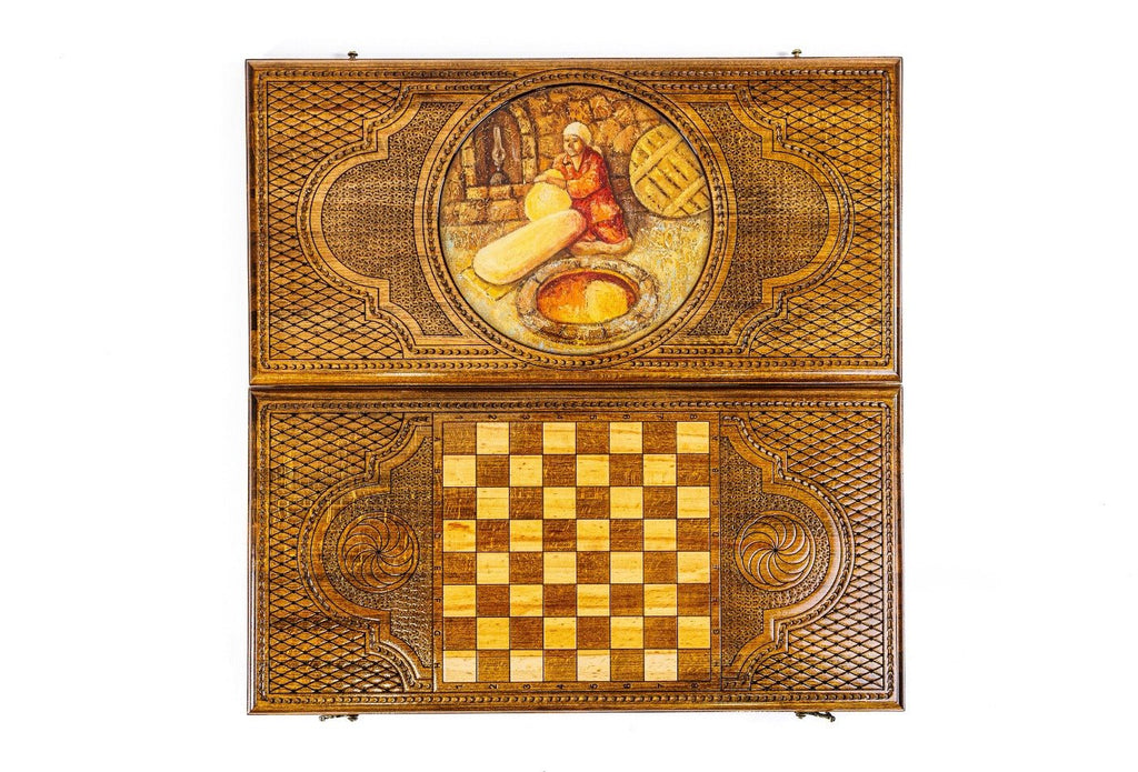 Backgammon Board - Painting - Unumperfectus