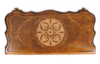 Ornamental backgammon board in wood by Hrachya Ohanyan