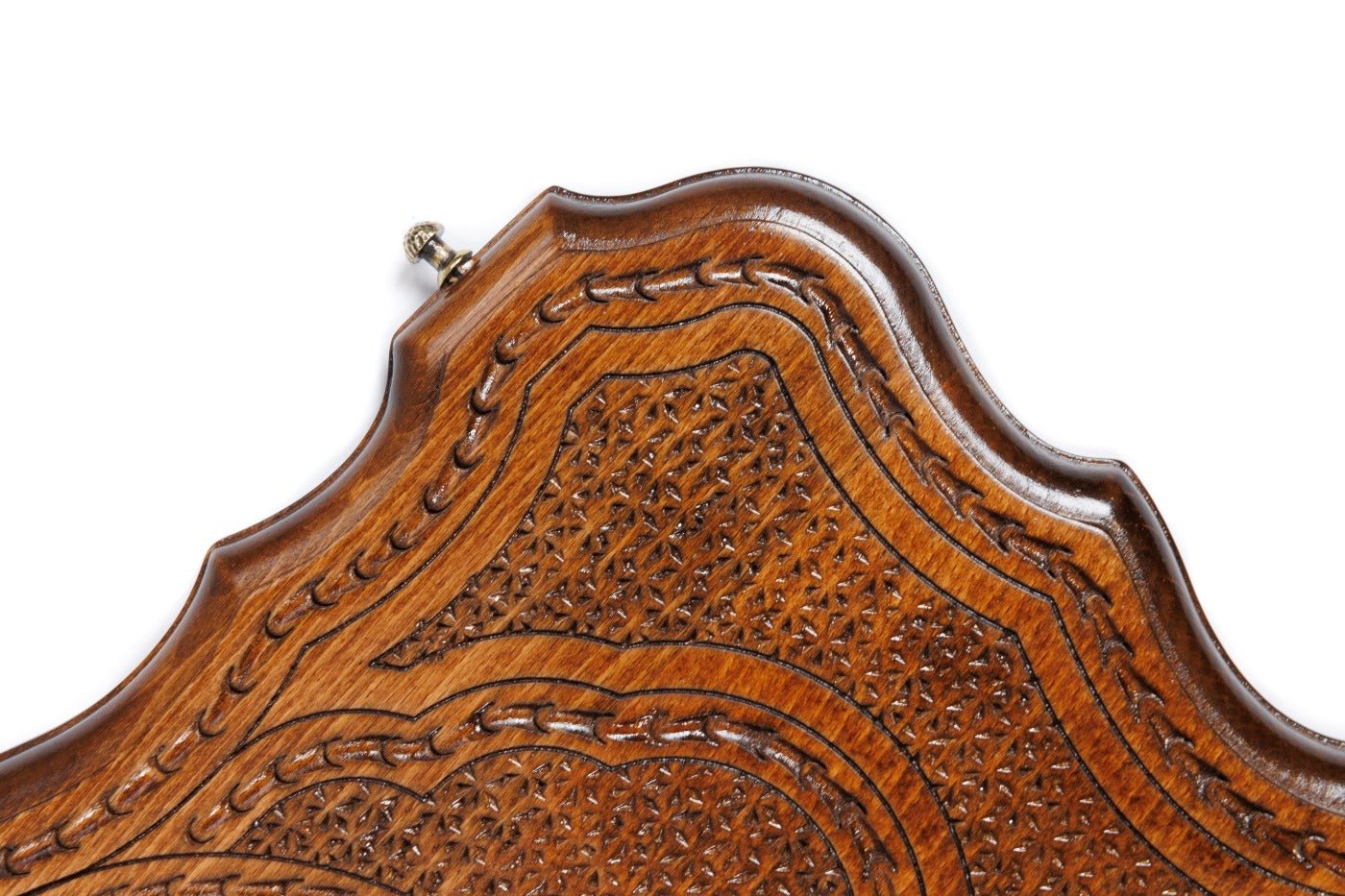 Wooden Backgammon Board Ornamental 15.7" | 40 cm - Unumperfectus
